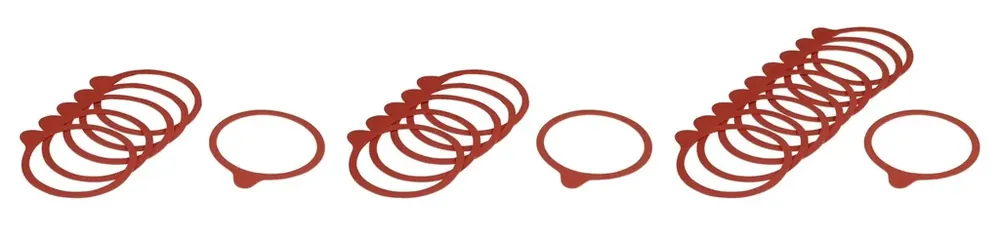Schneller Versand Einkoch-Gummiringe, 54 x 67 mm, Einfüllmündung 60 mm, 6 Stück
